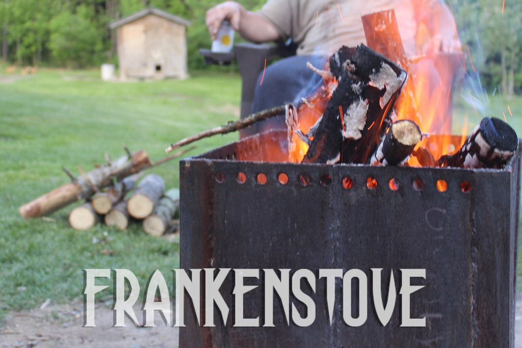 FRANKENSTOVE™ 3/16" Steel Electricfing Firepit, Portable Firepit, Smokeless Firepit - Lifetime Warranty
