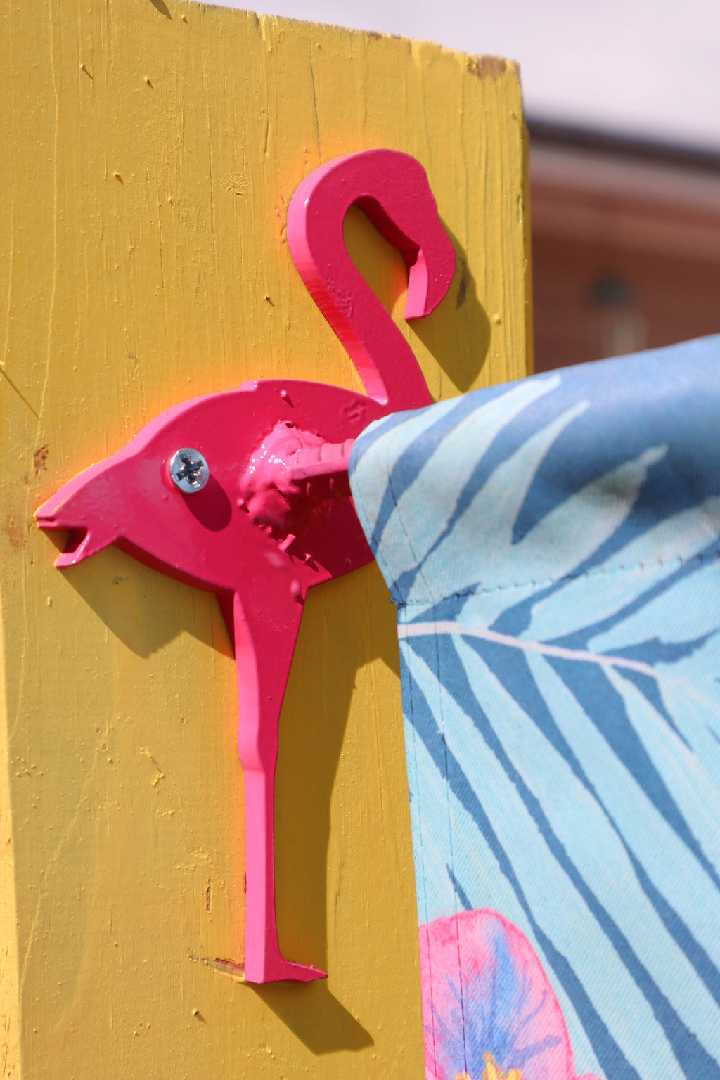 Party Flamingo Flag Holder, Mini Flag Holder, Wall Mounted Flag Holder Hook