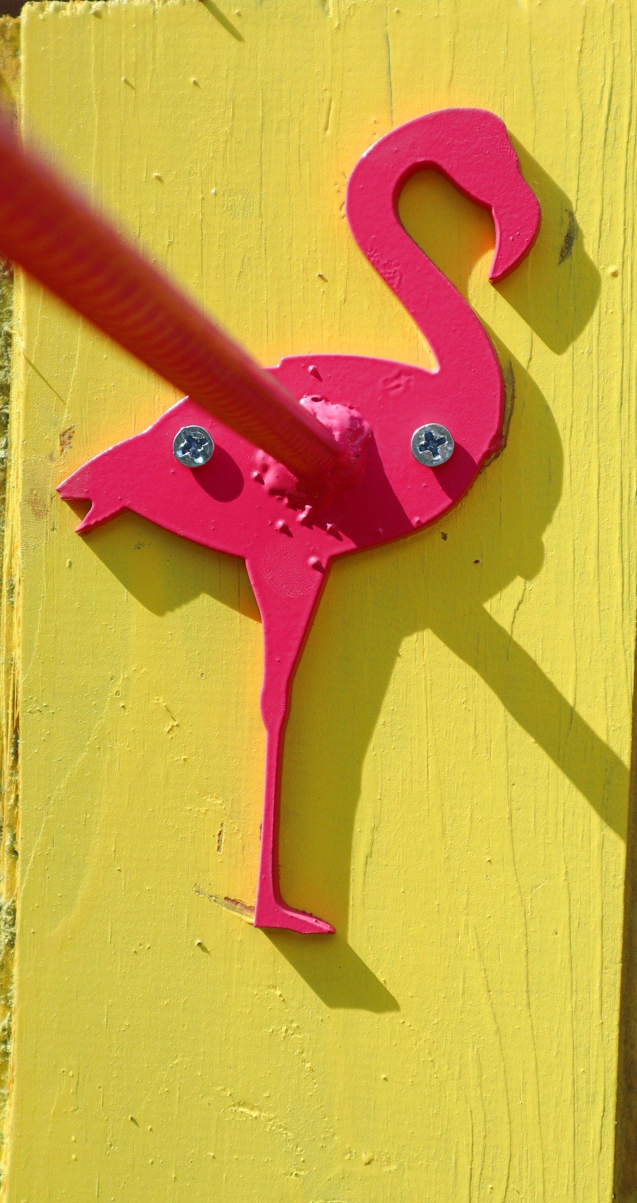 Party Flamingo Flag Holder, Mini Flag Holder, Wall Mounted Flag Holder Hook