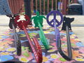 Peace be With You Flag Holder, Mini Flag Holder, Patio, Garden Flag Post, Wall Mounted Flag Holder Hook