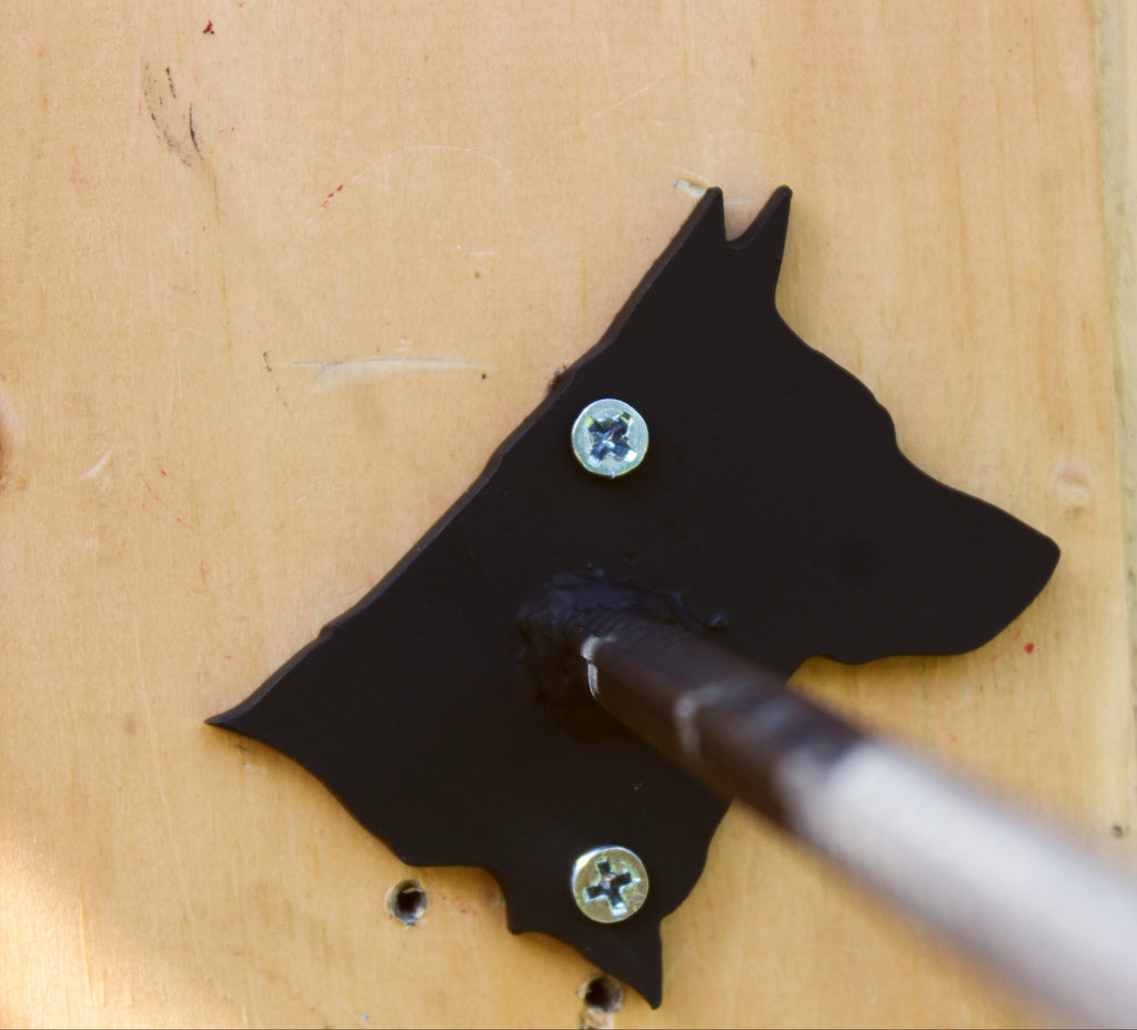 Man's Best Friend, German Shepherd Flag Holder, GSD Garden, German Shepherd Dog Art, Patio Flag Holder, Wall Mounted Flag Holder Hook