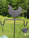 Country Chicken Plant Hanger, Flower Hanger, Bird Feeder Hanger, Bird Feeder Multipurpose Stand - Lifetime Warranty