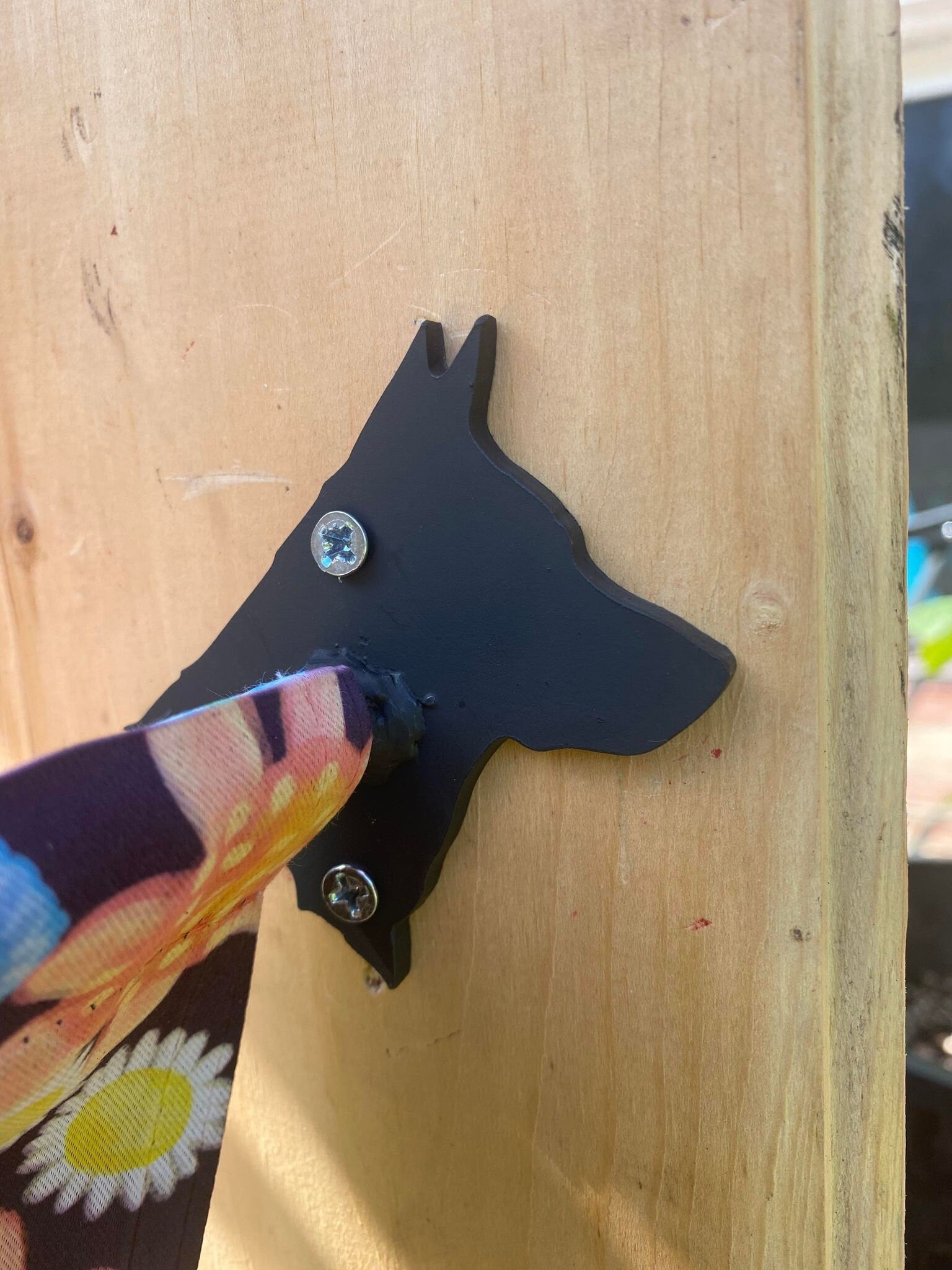 Man's Best Friend, German Shepherd Flag Holder, GSD Garden, German Shepherd Dog Art, Patio Flag Holder, Wall Mounted Flag Holder Hook