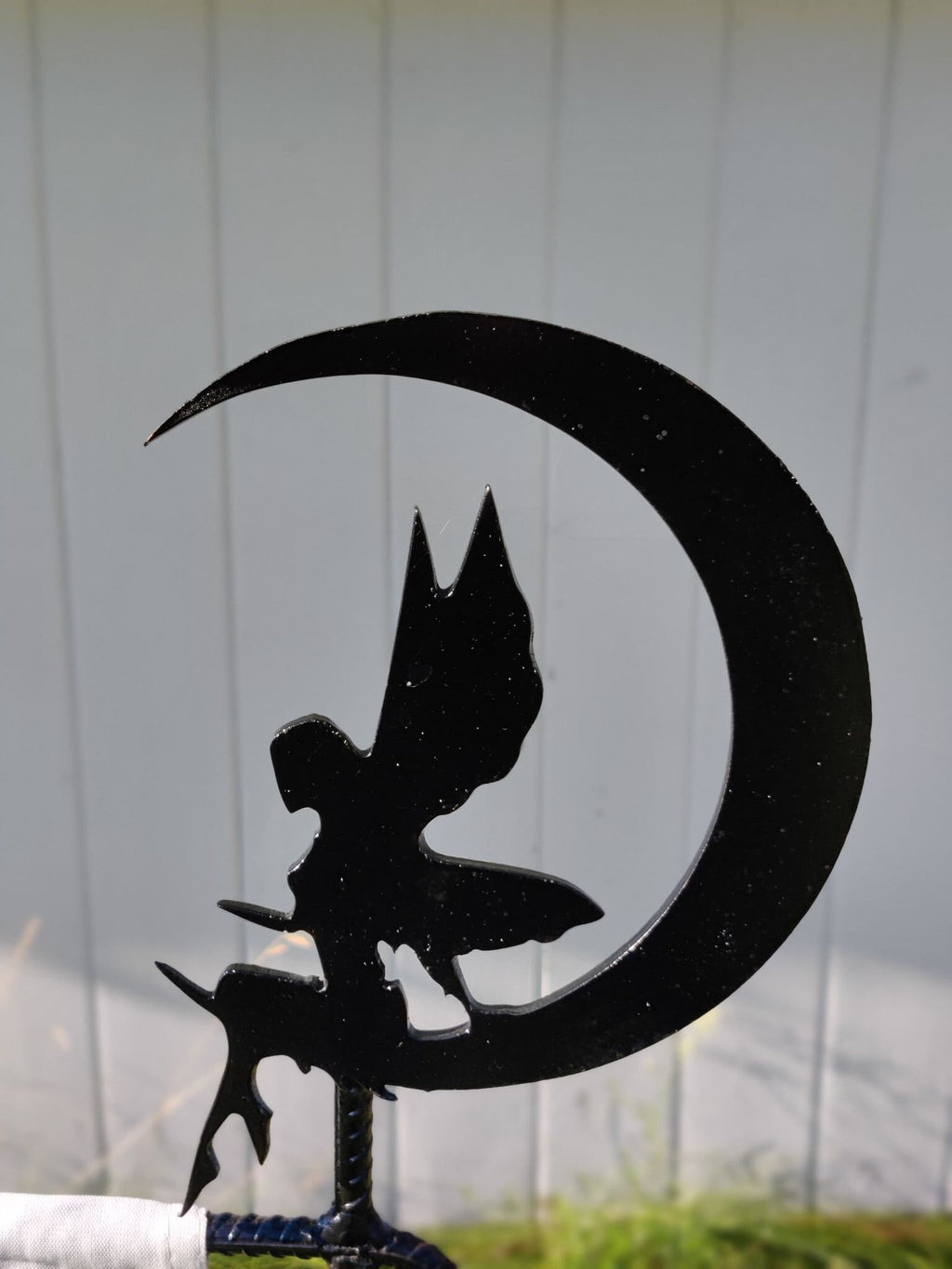 Fairy Garden, Flag Holder, Garden Flag Stand, Camp Site Marker, Grave Site Memorial, Yard Flag Stand, Summer Garden Flag
