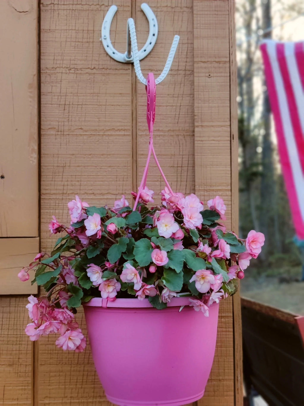 Bon Flower Plant Hanger, Flower Hook, Plant Hook, Flower Pot Hanging Bracket, Flower Basket Hanger, Bird Feeder Hanger, Lantern Hanger